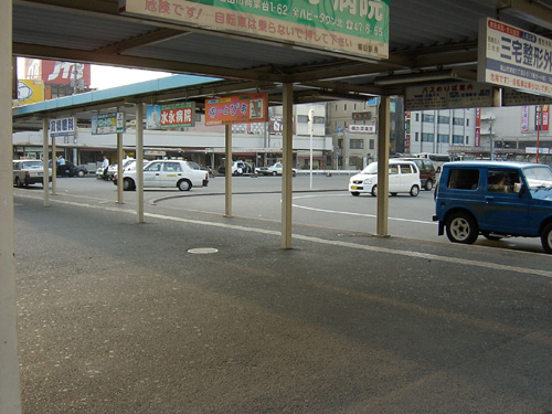 2005年の水門跡周辺