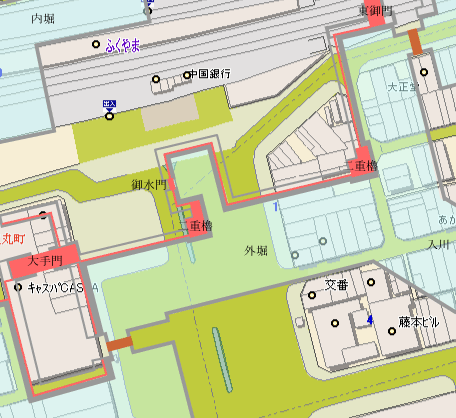 水門周辺推定復元図
