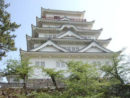 天守北面