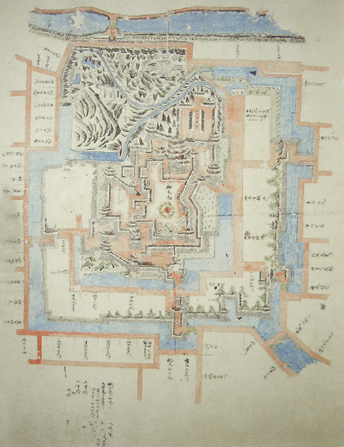 小場家絵図(水野前期:福山城博物館蔵)