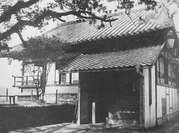 昭和初期の御湯殿裏側