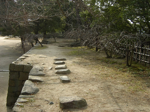 荒布櫓の櫓台