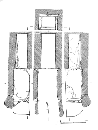 横口式石槨実測図